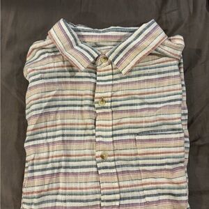Striped Multicolor Men's Shirt
